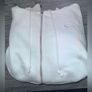 Nike Cream Zipper Women’s Hoodie XL
